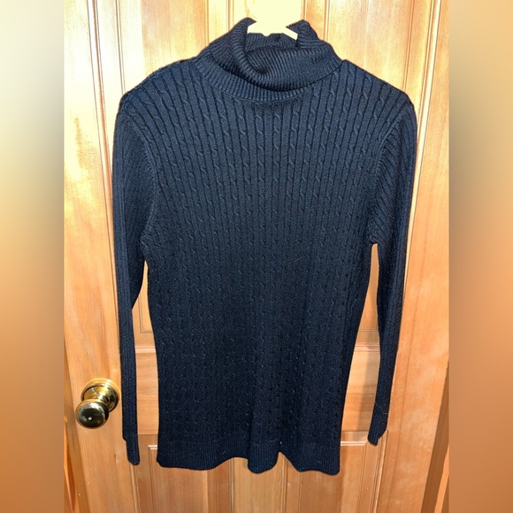 Black Men’s Turtleneck - Picture 1 of 3